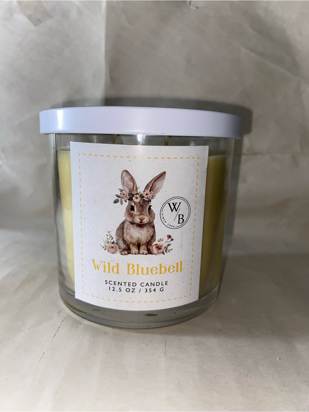 Wild bluebell candle scented